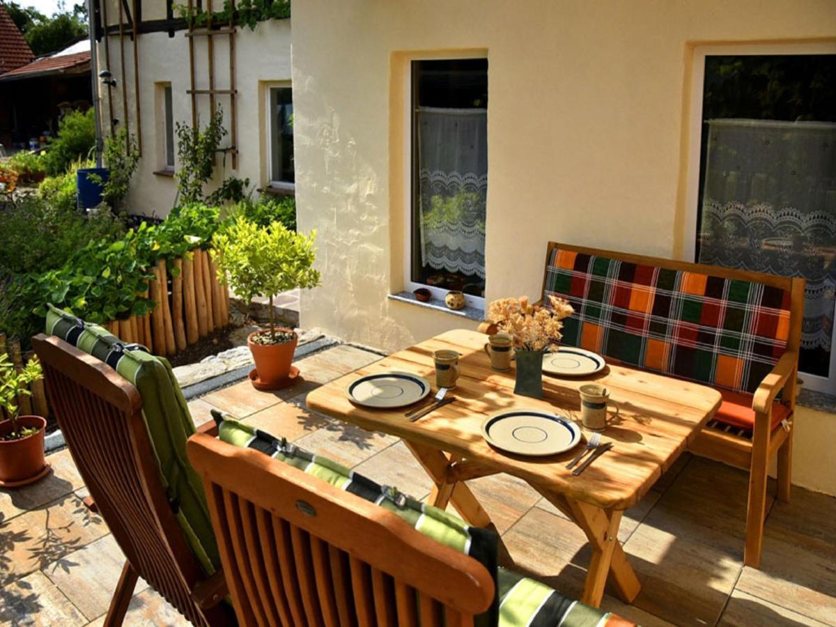 Berghof Apartment Zeulenroda-Triebes ภายนอก รูปภาพ